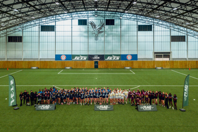 Jets expand london girls flag football league after championship at crystal palace academy