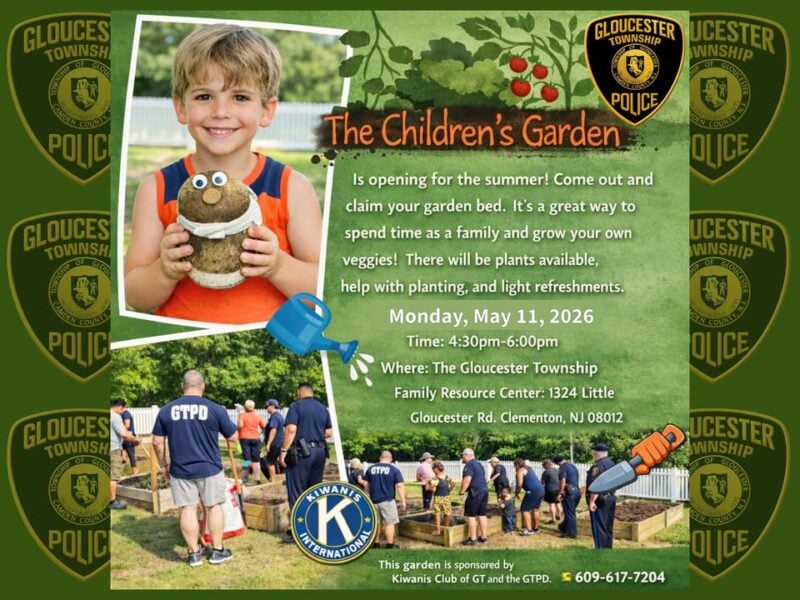 Gloucester township children’s garden reopens monday in blackwood with free family planting event