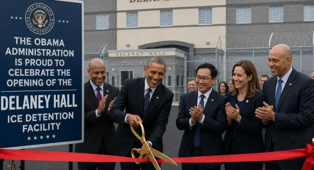 Obama's delaney hall ice detention facility becomes flashpoint during trump administration