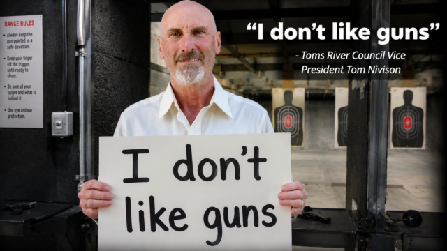 Toms river councilman who doesn't like guns wants indoor gun range "off the property"
