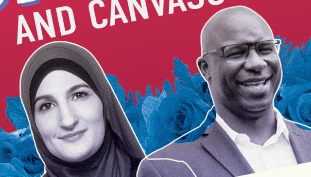 Not a false alarm: jamaal bowman and linda sarsour to campaign in new jersey congressional race