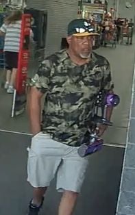 Vacuum bandit on the run after alleged dyson heist from chesapeake department store