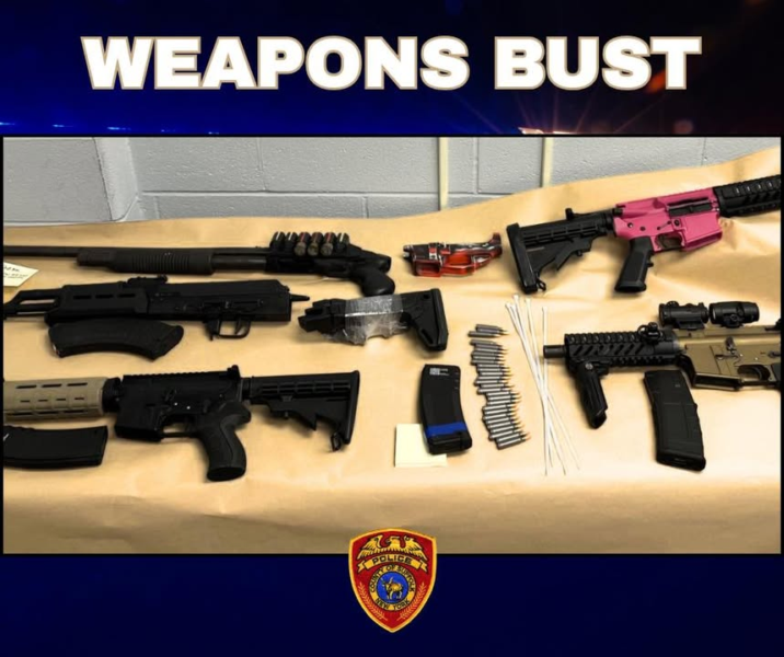 Probation check explodes into massive weapons bust inside long island home