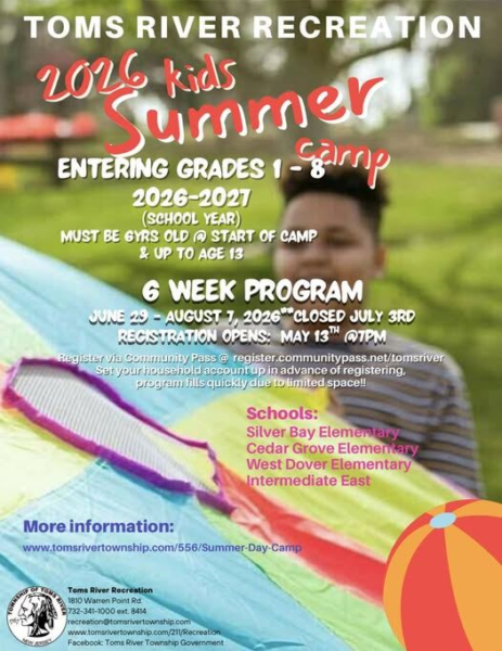 Toms river expands summer camp capacity for 2026 season as registration opens