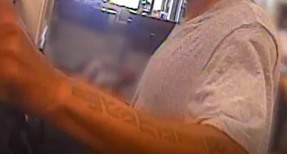 Bank robber with distinctive tattoos caught on camera in prince george’s county