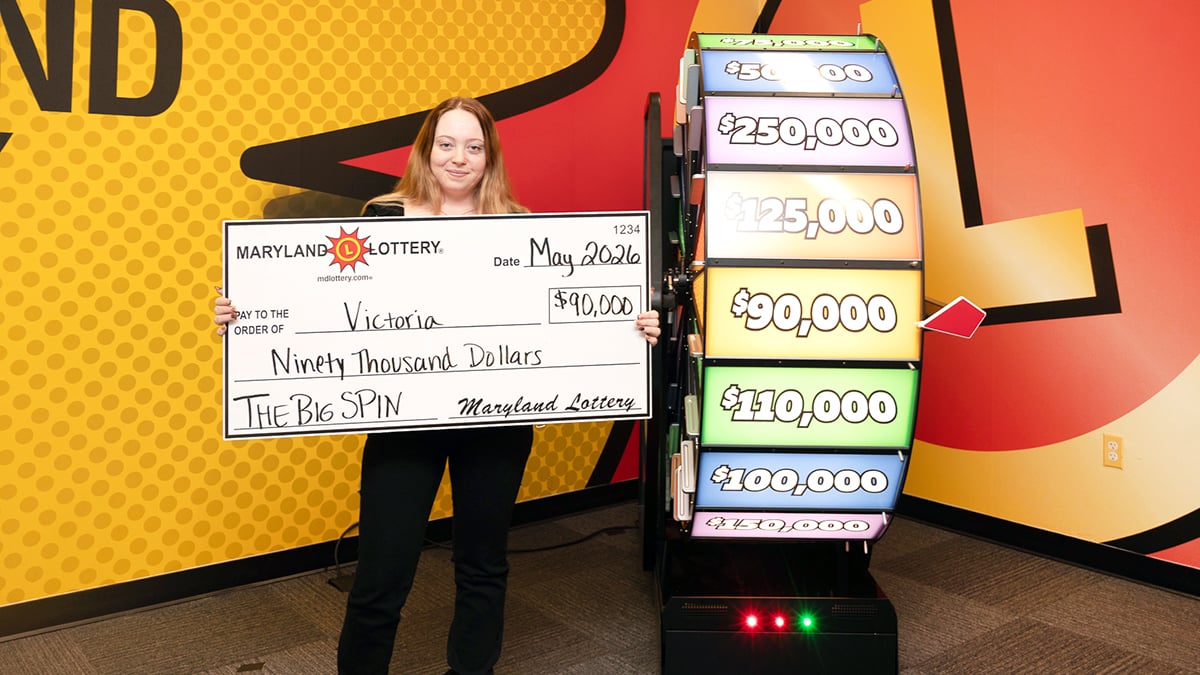 Maryland bride to be spins her way to $90k lottery jackpot before wedding day