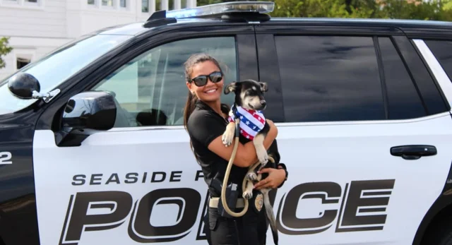 First full-time female officer honored during heritage month in seaside park