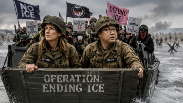 Why did sherrill and kim pick memorial day to launch their d-day assault on delaney hall?