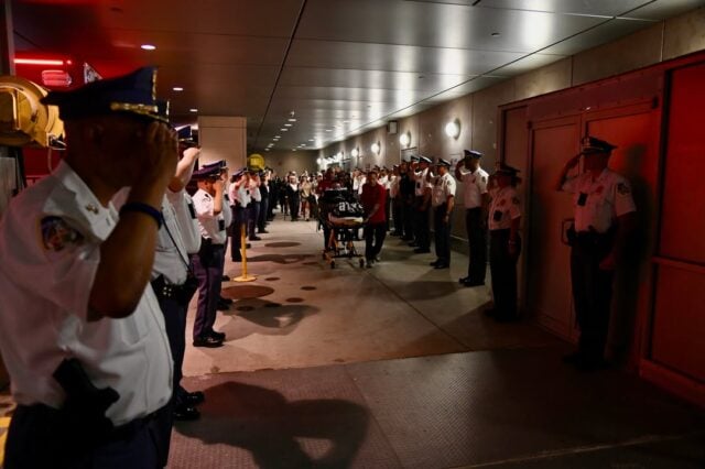 Baltimore county officer released from shock trauma after line-of-duty shooting