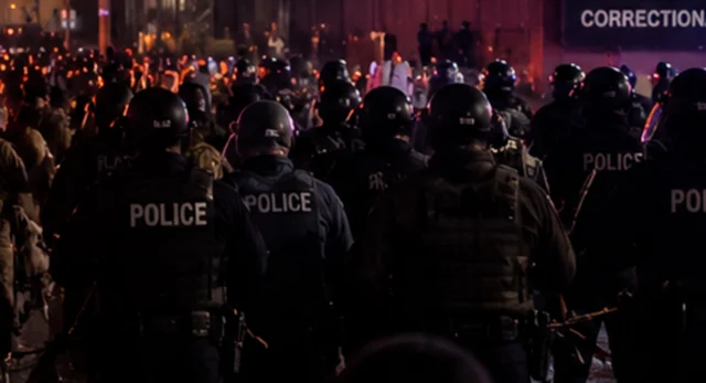 Dozens of rioters, "fake journalists" arrested at delaney hall as new jersey officials enforce 9pm curfew