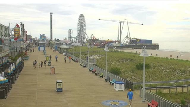 Rainy saturday at the jersey shore expected to give way to drier weather sunday