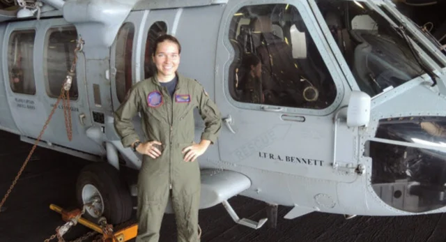 Another out-of-state democrat helicopter pilot, also named rebecca is runnig for congress in new jersey