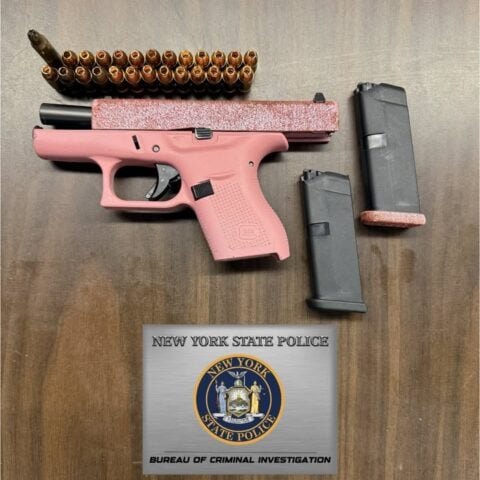 Virginia man arrested after trooper finds loaded handgun during brooklyn traffic stop
