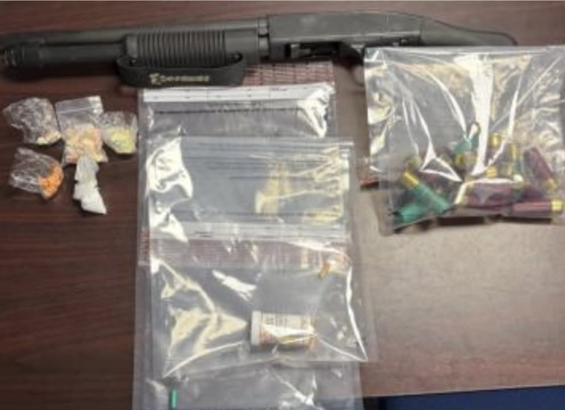Loaded shotgun and drugs seized in severn traffic stop as two men arrested