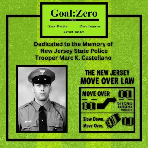 Goal zero crackdown hits new jersey roads as police honor fallen state trooper