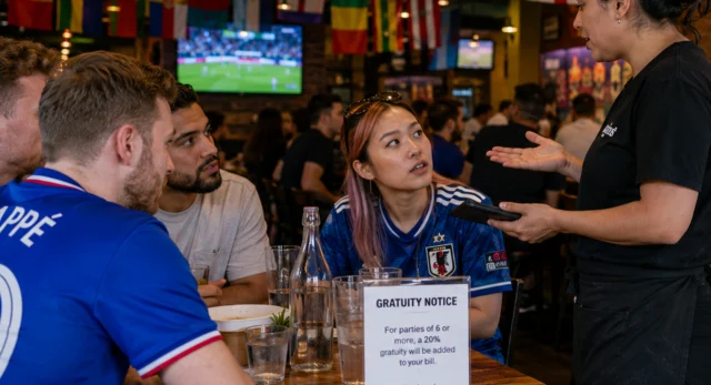 World cup tipping culture shock at restaurants as many foreign fans skip tipping