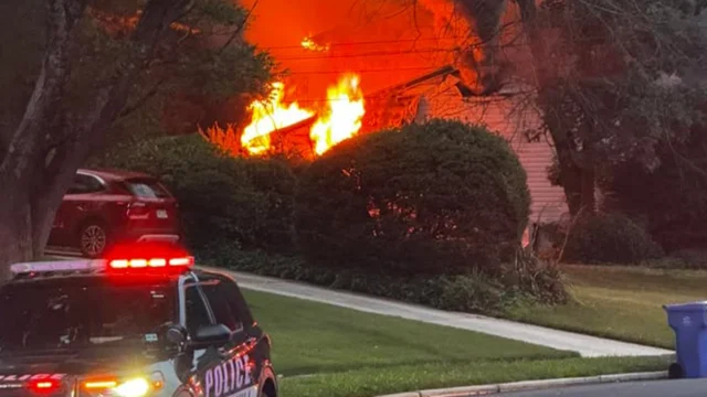 Cherry hill house fire brought under control, no injuries reported