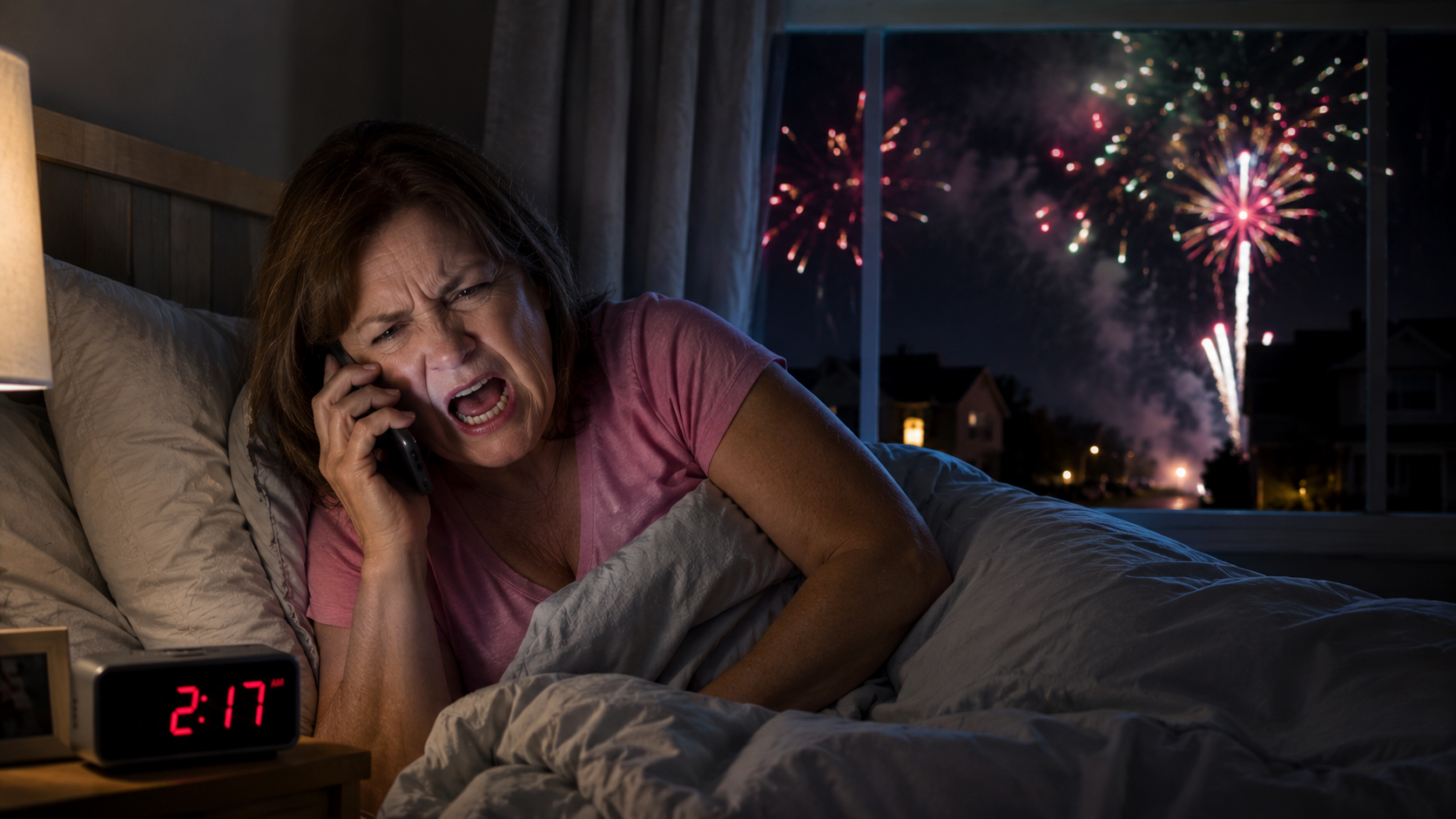 East brunswick police joke: don't call 911 for fireworks unless it's a real emergency