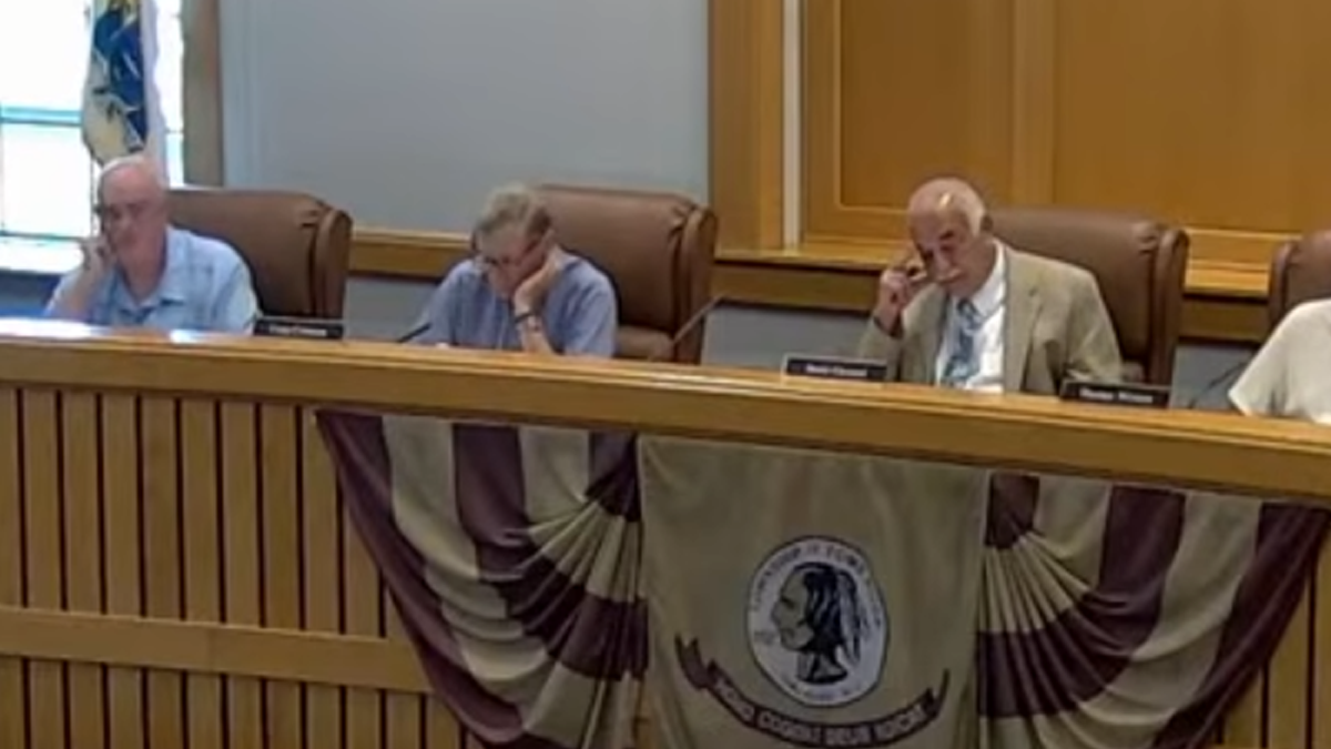 Toms river council president david ciccozzi says 'i don't know if i can keep doing this' during emotional council meeting