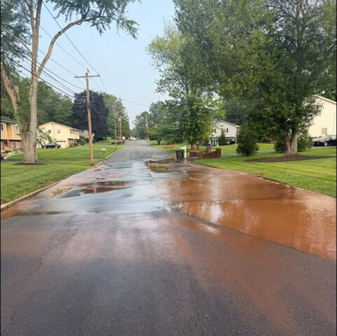 Water main break reported in congers as crews respond to bluebird drive