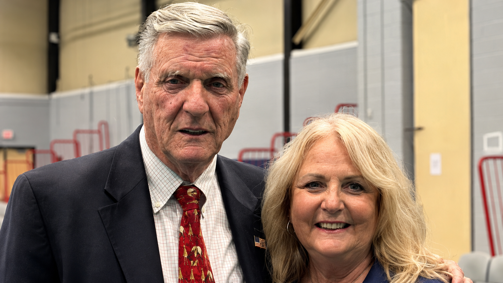 Trump-pardoned payroll tax cheat george gilmore, 77, unanimously re-elected ocean county gop chairman