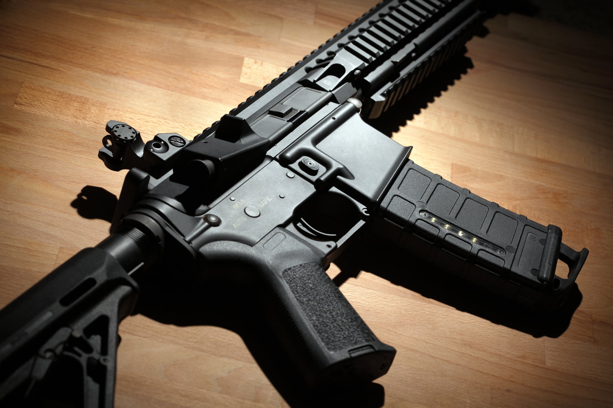 Justice department sues virginia over new law banning ar-15-style rifle sales