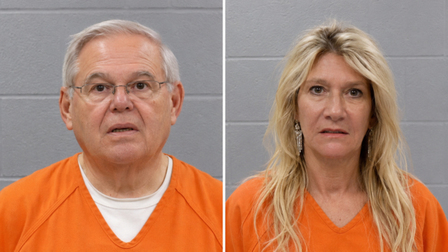 Wife of convicted former new jersey senator menendez reports to federal prison