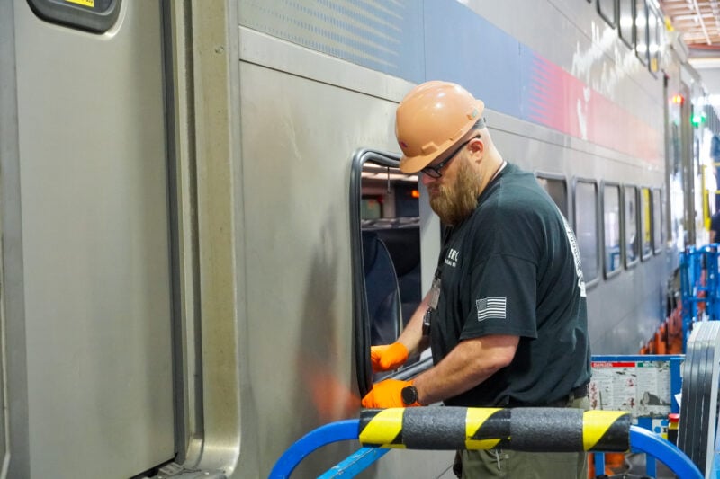 Nj transit replaces more than half of cloudy train windows in accelerated fleet upgrade Nj transit replaces more than half of cloudy train windows in accelerated fleet upgrade
