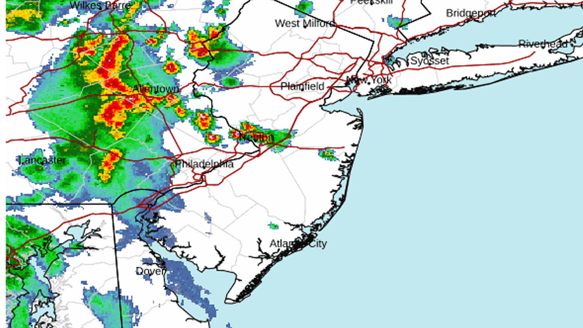 Severe thunderstorm watch, flood watch issued across much of new jersey as heavy rain threatens flash flooding