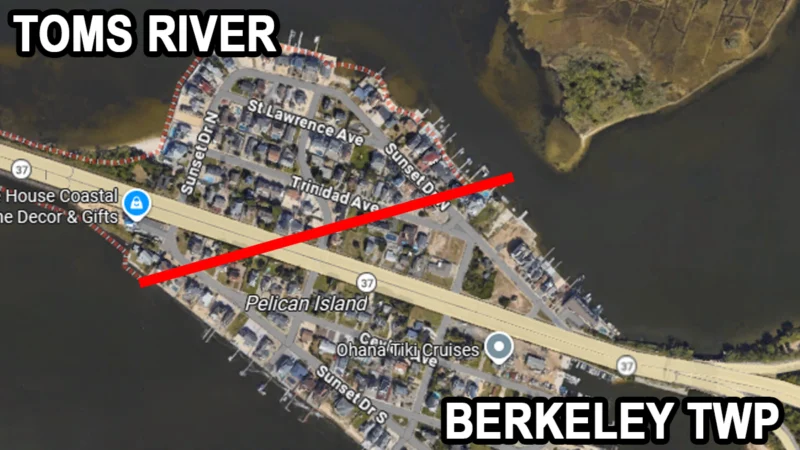 Tiny new jersey pelican island ends decades of strange split between two police departments Tiny new jersey pelican island ends decades of strange split between two police departments