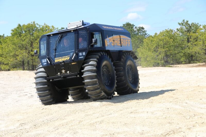 Ocean county sheriff's office adds hovercraft to growing exotic fleet of water rescue vehicles Ocean county sheriff's office adds hovercraft to growing exotic fleet of water rescue vehicles