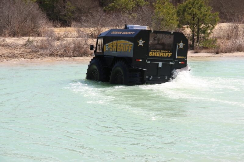 Ocean county sheriff's office adds hovercraft to growing exotic fleet of water rescue vehicles Ocean county sheriff's office adds hovercraft to growing exotic fleet of water rescue vehicles