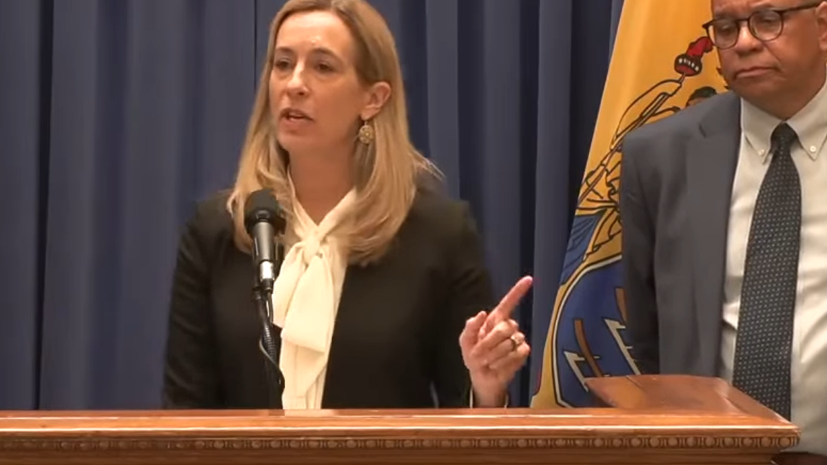 Mikie sherrill turns new jersey voter fraud press conference into trump-bashing session