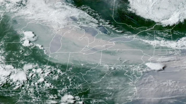 National weather service predicting three more days of canadian wildfire smoke for new jersey
