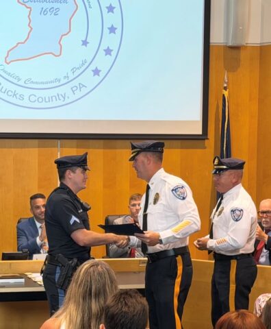 Bensalem officers honored after saving multiple lives in heroic emergencies