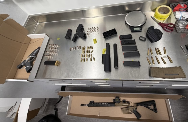 Unlocked cars lead detectives to motel room packed with stolen property and guns Unlocked cars lead detectives to motel room packed with stolen property and guns