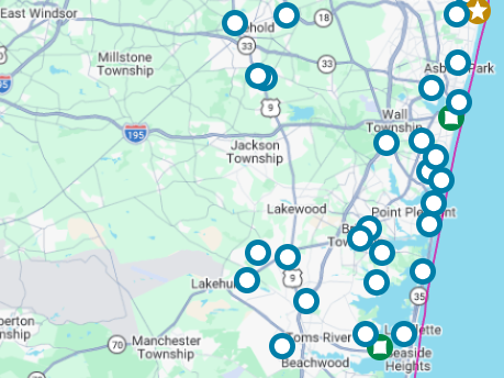 Scattered power outages reported across ocean county as triple-digit heat strains electric grid
