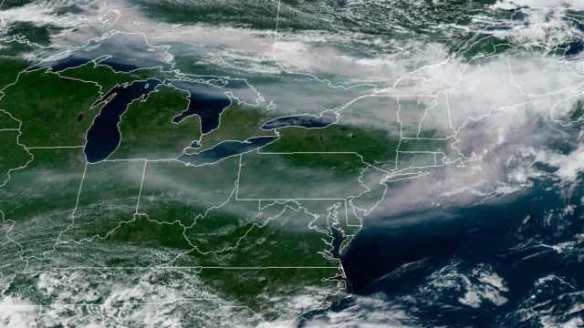 New jersey air quality alert issued as canadian wildfire smoke moves into state