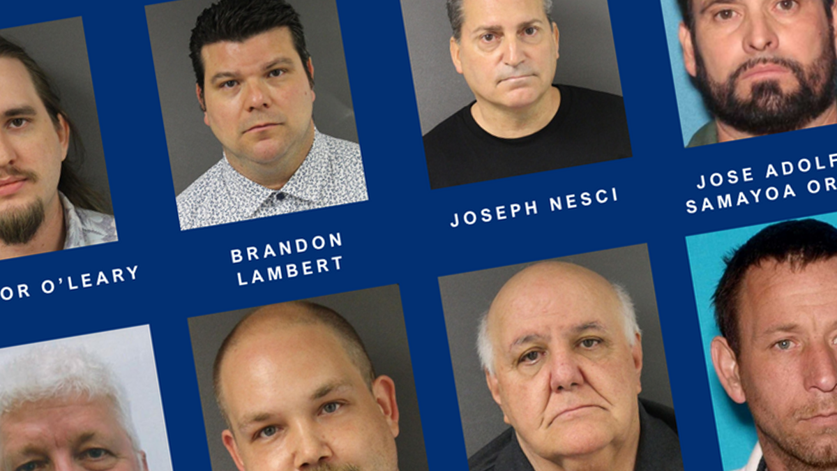 Eight men charged in mercer county child exploitation operation