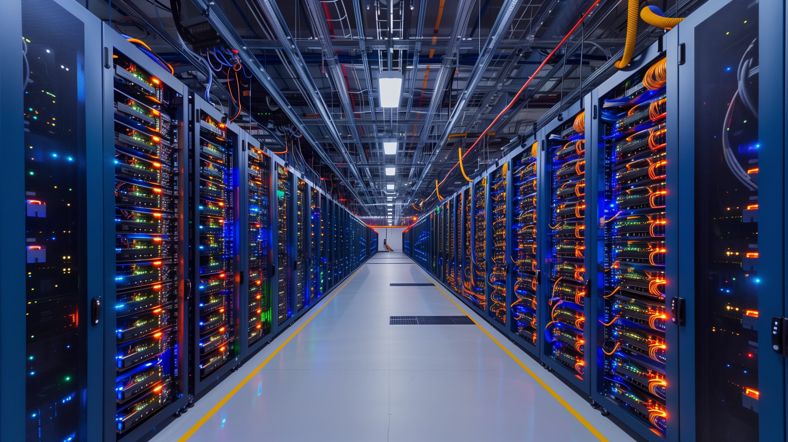 Manchester's ai data center fight: from petition to uprising as developer seeks approval Ai - internal view of a datacenter