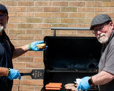 Photo Caption: Asbury Park police and social service organizations joined forces Friday to connect people experiencing homelessness and addiction with treatment, housing, employment and recovery resources.