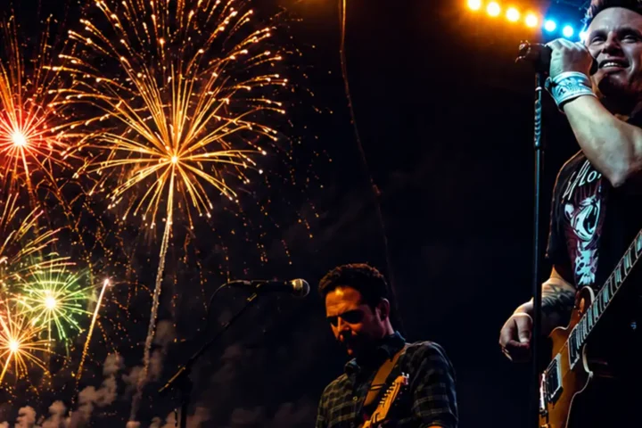 The Benjamins will bring their signature Jersey Shore party atmosphere to Shelter Cove Beach Tuesday night beforea fireworks light up the sky over Toms River.