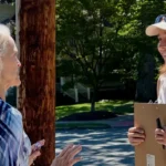 Photo caption: democratic congressional candidate rebecca bennett discusses the late-summer childcare gap in a social media video as she campaigns for new jersey's 7th congressional district. Handout photo - rebecca bennett for congress