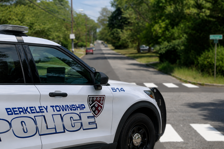 An 11-year-old girl was killed and an 11-year-old boy injured when their electric dirt bike collided with a pickup truck in Berkeley Township.