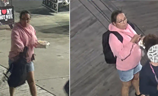 Ocean City police are asking for help identifying a woman in connection with an Aug. 29 theft near 813 Atlantic Ave. on the Boardwalk.