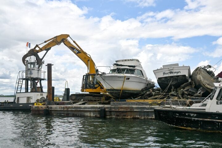 Crews will remove abandoned vessels, damaged docks and other large debris while the city expands programs designed to prevent future boat abandonments.