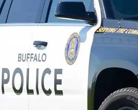 Buffalo police released details of five arrests following an unlawful gathering on Niagara Street that left two officers injured.