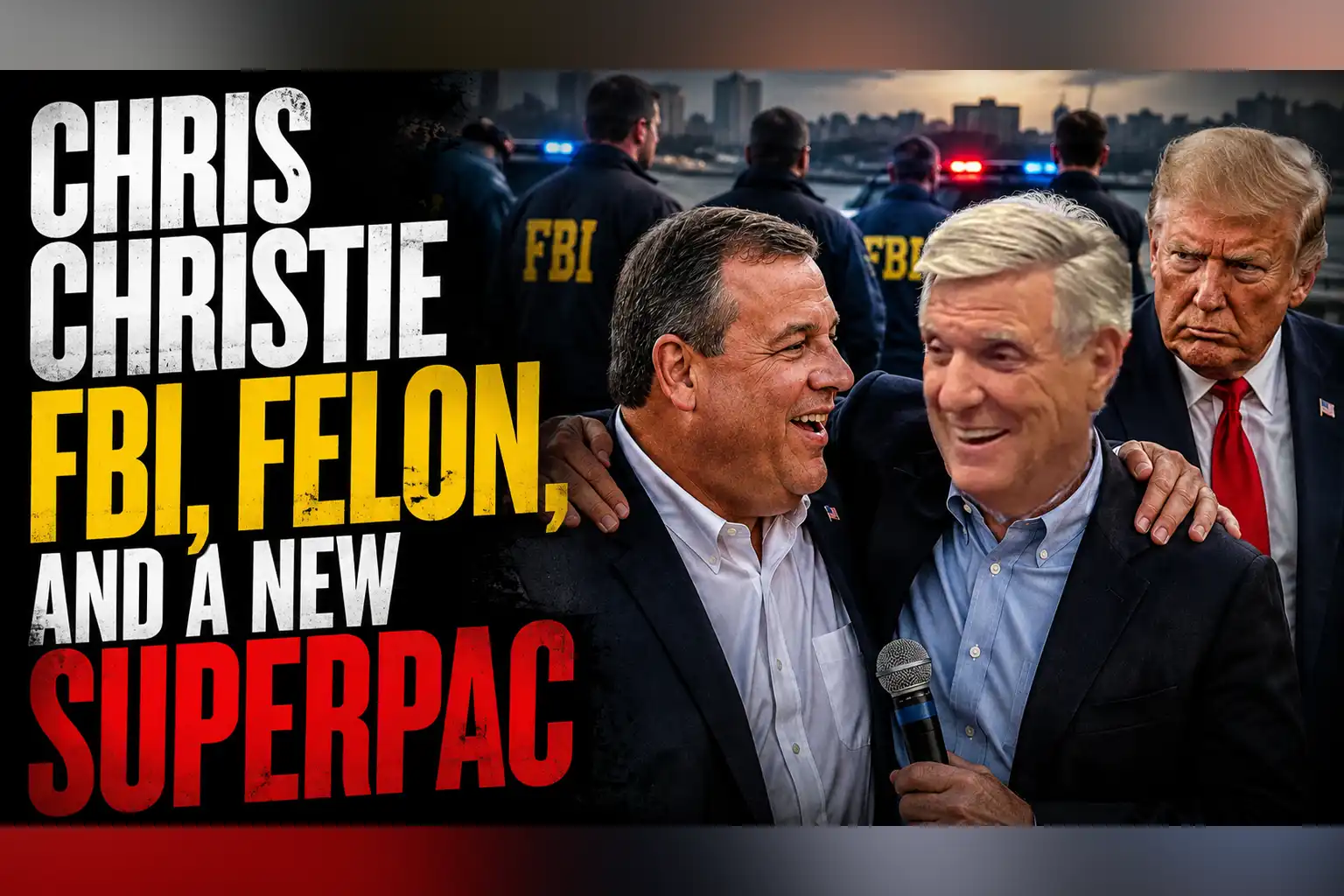 Chris christie makes big splash in return to new jersey politics with an unusual partner in crime