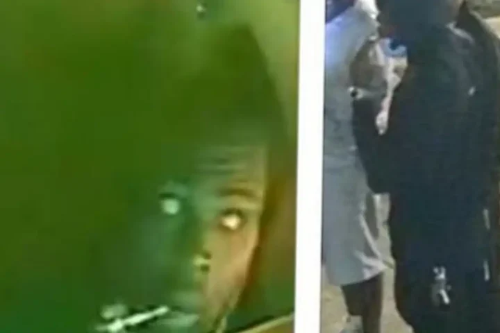 Philadelphia homicide detectives have released surveillance images of a suspect wanted in the fatal shooting of an off-duty police officer and are offering a $20,000 reward for information leading to an arrest.