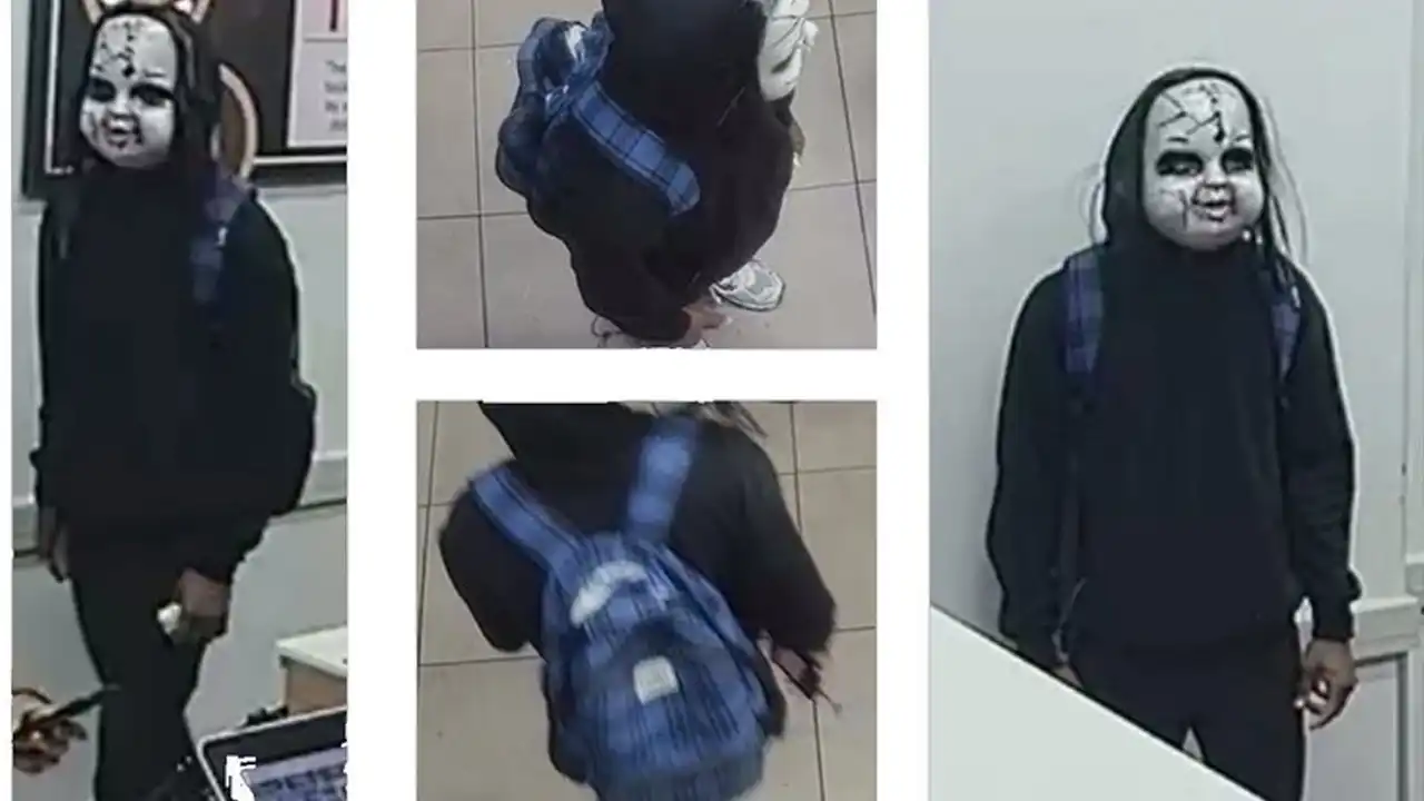 Philadelphia police are searching for a masked suspect accused of chasing a woman near septa suburban station, causing her to fall and suffer injuries before fleeing into the transit hub.
